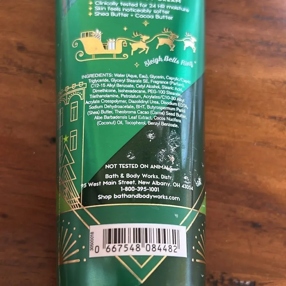 Vanilla Bean Noel Ultimate Hydration Body Cream 8oz NEW